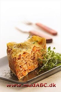 Fedtfattig lasagne