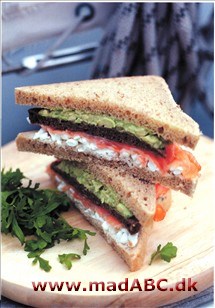 Amagermad med avocado og laks Amagermad med avocado og laks