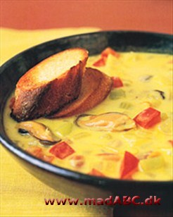 Amerikansk muslingesuppe