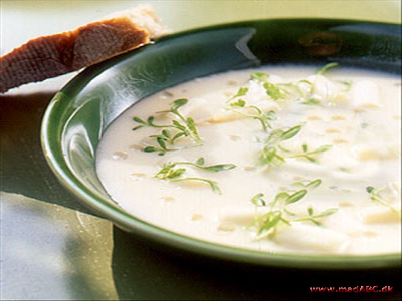 Det er altid dejligt med en god, stærk suppe når det er rigtig koldt udenfor, og man selv har lidt snue. Prøv denne nemme aspargessuppe med eller uden kødboller, der er hurtigt lavet.