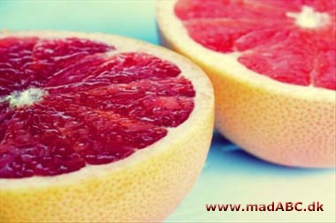 En blodgrapefrugt kaldes sådan, fordi kødet er rødligt. Grapen findes også i andre farver blandt andet lyserød. Grape har en højt andel af C vitamin.