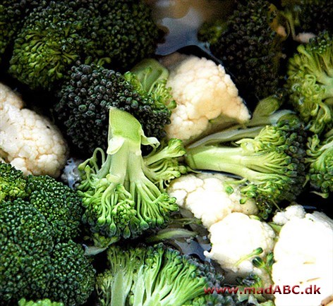 Blomkål/broccolisalat i sennepsdressing Den lækre danske blomkål har sæson fra juni til september. Derfor er denne salat perfekt som tilbehør en lun sommeraften. Denne lækre broccoli og blomkål salat serveres med en lækker sennepsdressing.