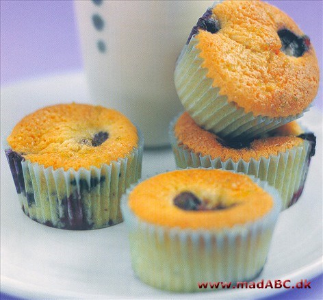 Disse cupcakes eller muffins laves med blåbær og lime. De er lette at lave og smager rigtig dejligt. Prøv den til fødselsdagen, til eftermiddagskaffen eller på kontoret. Prøv også med jordbær og lime.