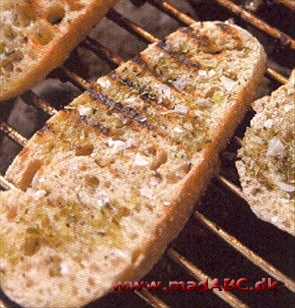 Bruschetta med salt og oregano