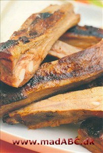 Buffalo spareribs med danablu-dressing Buffalo spareribs med danablu-dressing