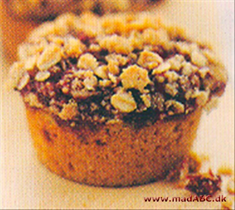 Bær og låg af smuldredej cupcakes Bær og låg af smuldredej cupcakes