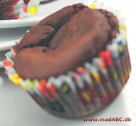 Chokolade cupcakes uden æg - ovo