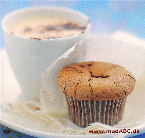 Chokolade med hasselnødder cupcakes