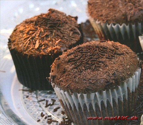 Chokolademousse cupcakes