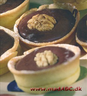 Chokoladetærte cupcakes Chokoladetærte cupcakes