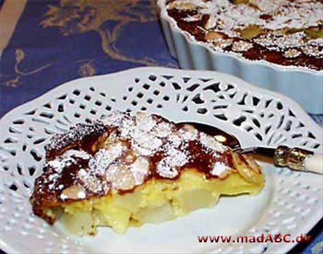 Clafouti med pærer Clafouti med pærer