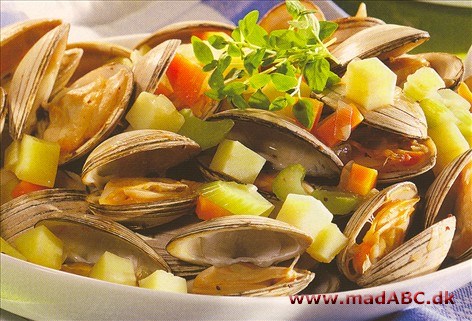 Clam chowder i stegeso Clam chowder i stegeso
