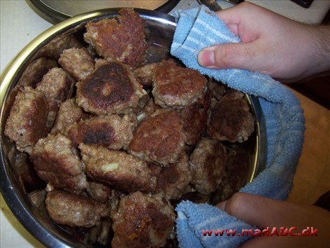 Danish meat balls - rissole