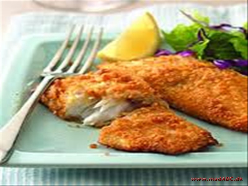 Fiskefileter med kaviarfløde Fiskefileter med kaviarfløde