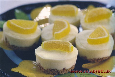 Frosne citron cupcakes