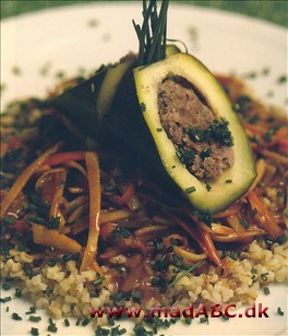 Fyldt squash med couscous Fyldt squash med couscous