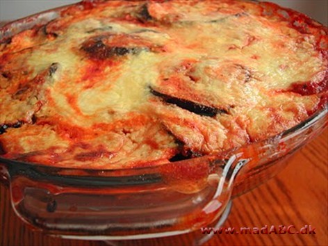 Gratinerede auberginer Gratinerede auberginer