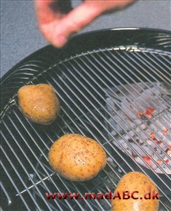 Grillbagt kartoffel Grillbagt kartoffel