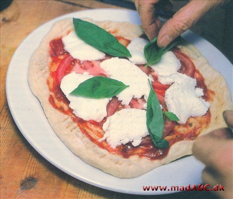 Grillet pizza