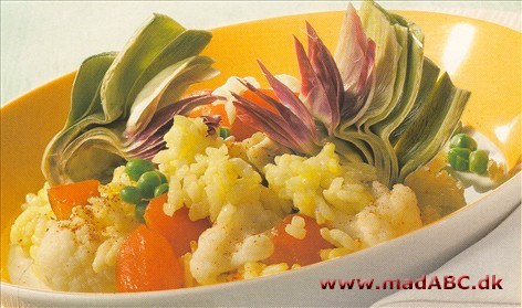 Grønsagspaella Grønsagspaella
