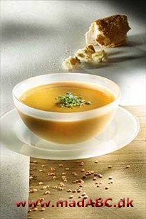 Gulerodssuppe med linser Gulerodssuppe med linser