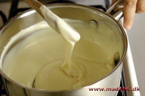 Hvid sauce - grundopskrift Hvid sauce - grundopskrift