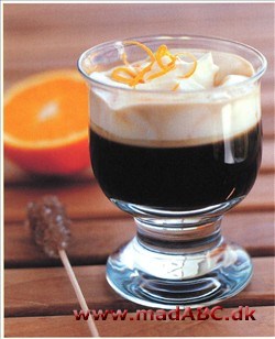 Irish coffee med orange