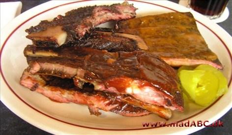 Kansas City spareribs med et krydret pift