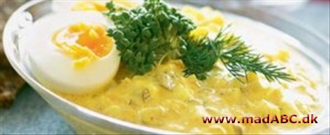 Karrysalat let Hurtig og let karrysalat med cremefraiche