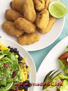 Kartoffelkroketter med tunge Kartoffelkroketter med tunge