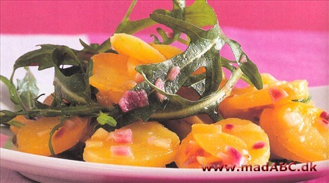 Kartoffelsalat med rucola Kartoffelsalat er i sig selv pragtfuldt. Kartoffelsalat med rucola er ganske enkelt himmelsk ...