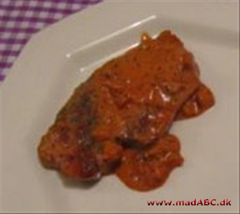 Koteletter med tomatrøre Koteletter med tomatrøre