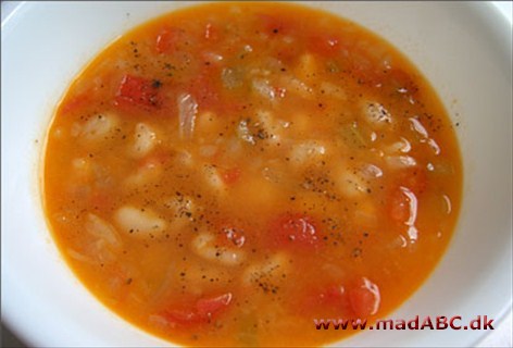 Krydret bønnesuppe Krydret bønnesuppe