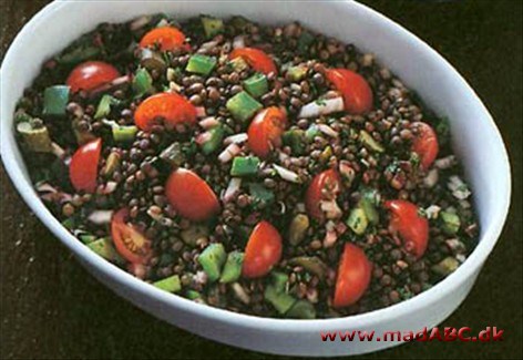Linse-tomatsalat Linse-tomatsalat