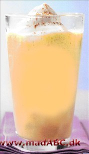 Mango-banan-shake Cremet, blid og blød: et himmelsk middel mod vinterdepressioner!