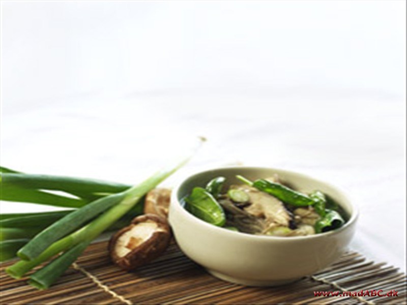 En fyldig og varmende suppe - herlig på kolde efterårsdage. Styrken kan du selv skrue op for med wasabi.