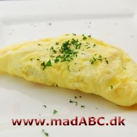 Omelet med asparges