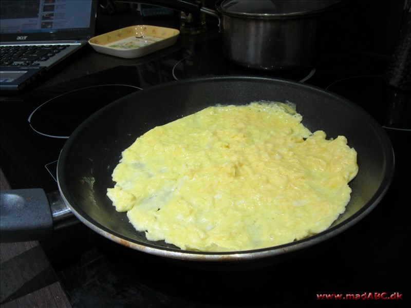 Omelet, vendt