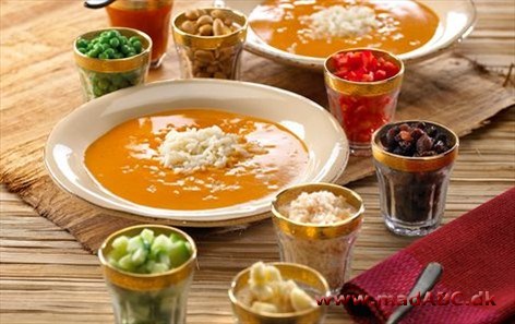 Orientalsk suppe-bar Orientalsk suppe-bar
