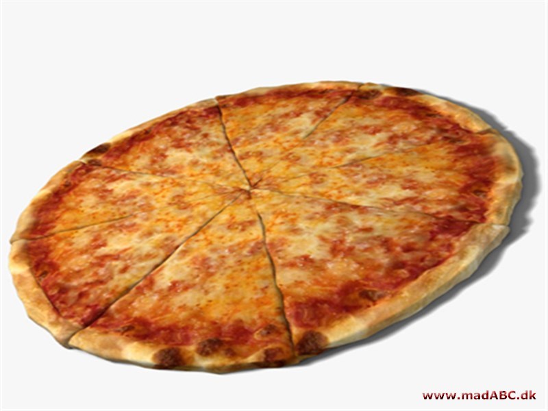 Pizza, Meyers Her er en spændende opskrift på pizza med marinerede peberfrugt og naturligvis massere af ost. Pizzaen laves helt fra bunden med lækkert durumhvedemel. En nem og hurtig måde at lave aftensmad.