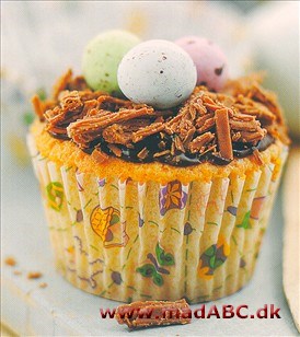 Påskeægrede cupcakes Påskeægrede cupcakes