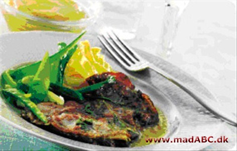 Saltimbocca med sennep Saltimbocca med sennep