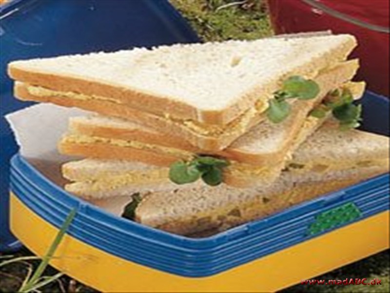 Sandwich med torskerognssalat Sandwich med torskerognssalat