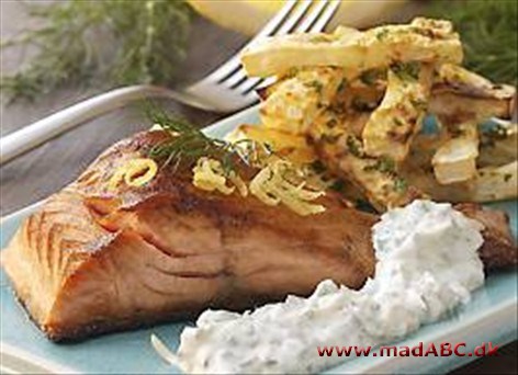 Smørristet laksefilet Smørristet laksefilet