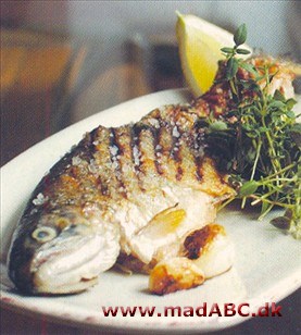 Stegt forel med timian og citron Stegt forel med timian og citron