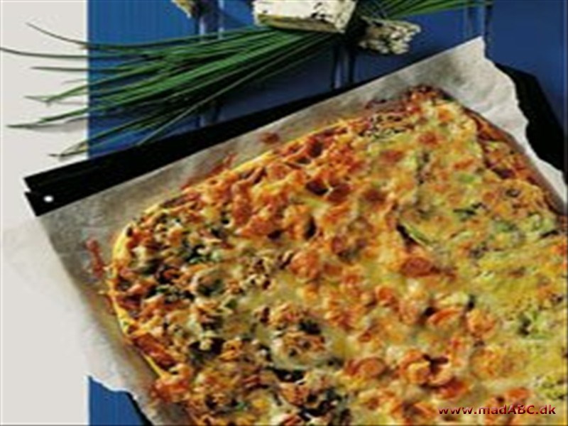 Stribet pizza Stribet pizza