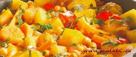 Tagine med græskar Tagine med græskar