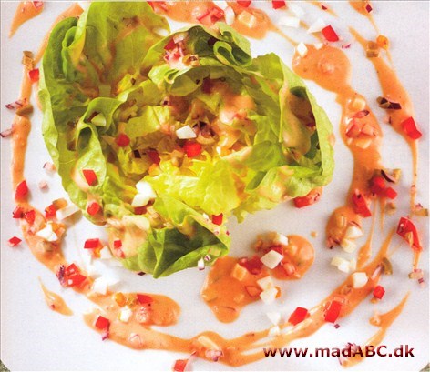 Thousand Island-salat Selvom du måske ikke lige befinder dig på en ø, så har du dog mulighed for at lave denne salat