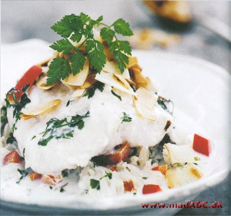 Serveres sammen med en lækker blandet salat med chili, rødløg og ingefær og fx Ingefær-citrusolie. Har du ikke torsk, kan du vælge en anden fisk, fx laks eller hellefisk.