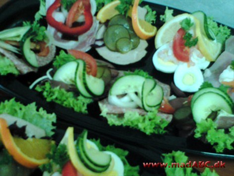 Uspecificeret smørrebrød